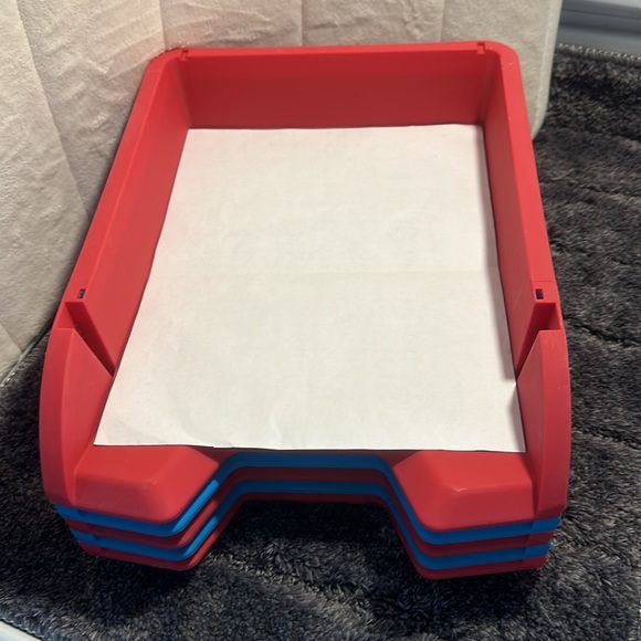 SALE!! 5 paper organizers stackable tray.  2 - Picture 7 of 7